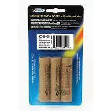 Estes C6-5 Standard Engines 18mm-PO 1614
